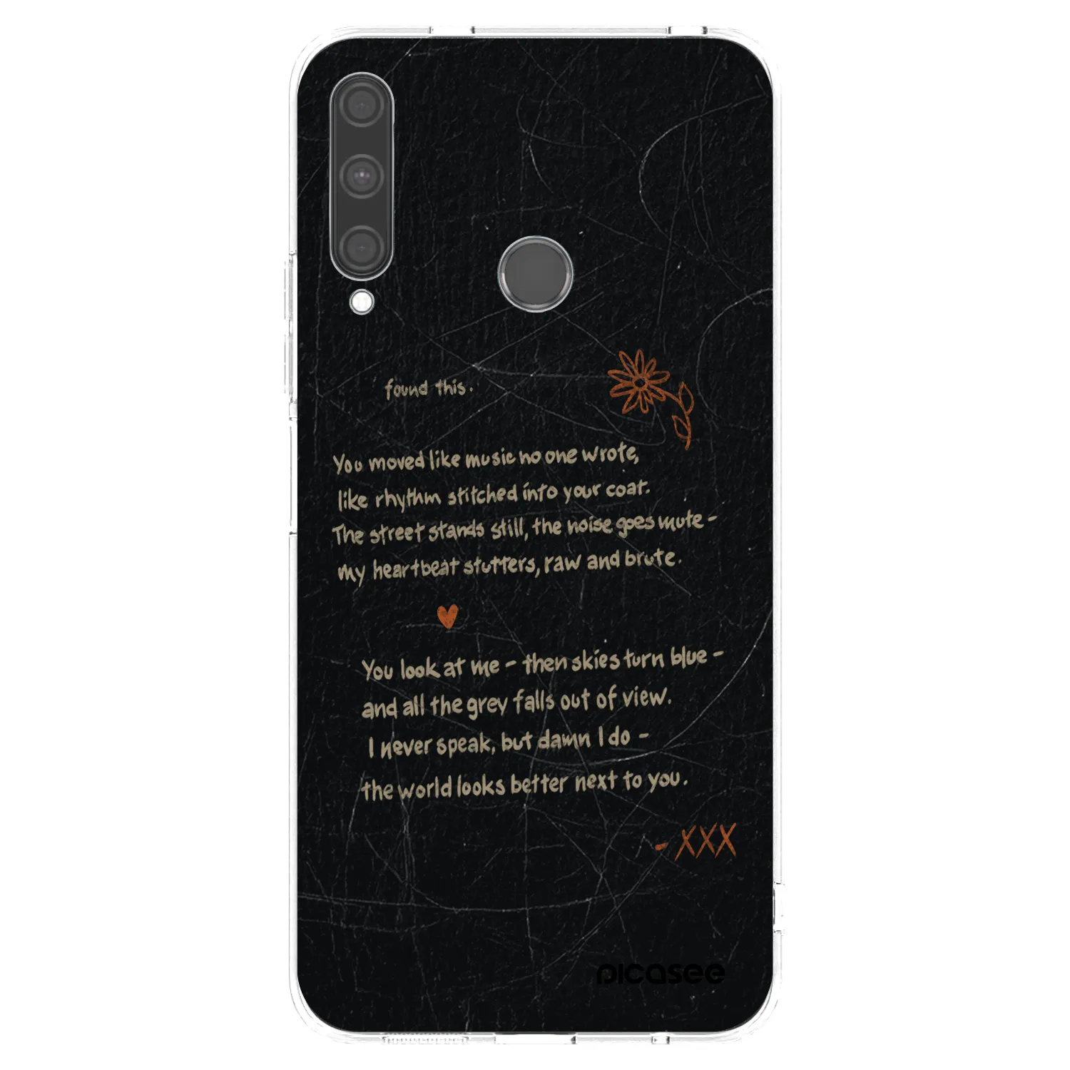 Picasee átlátszó szilikon tok az alábbi mobiltelefonokra Huawei P40 Lite E - POET