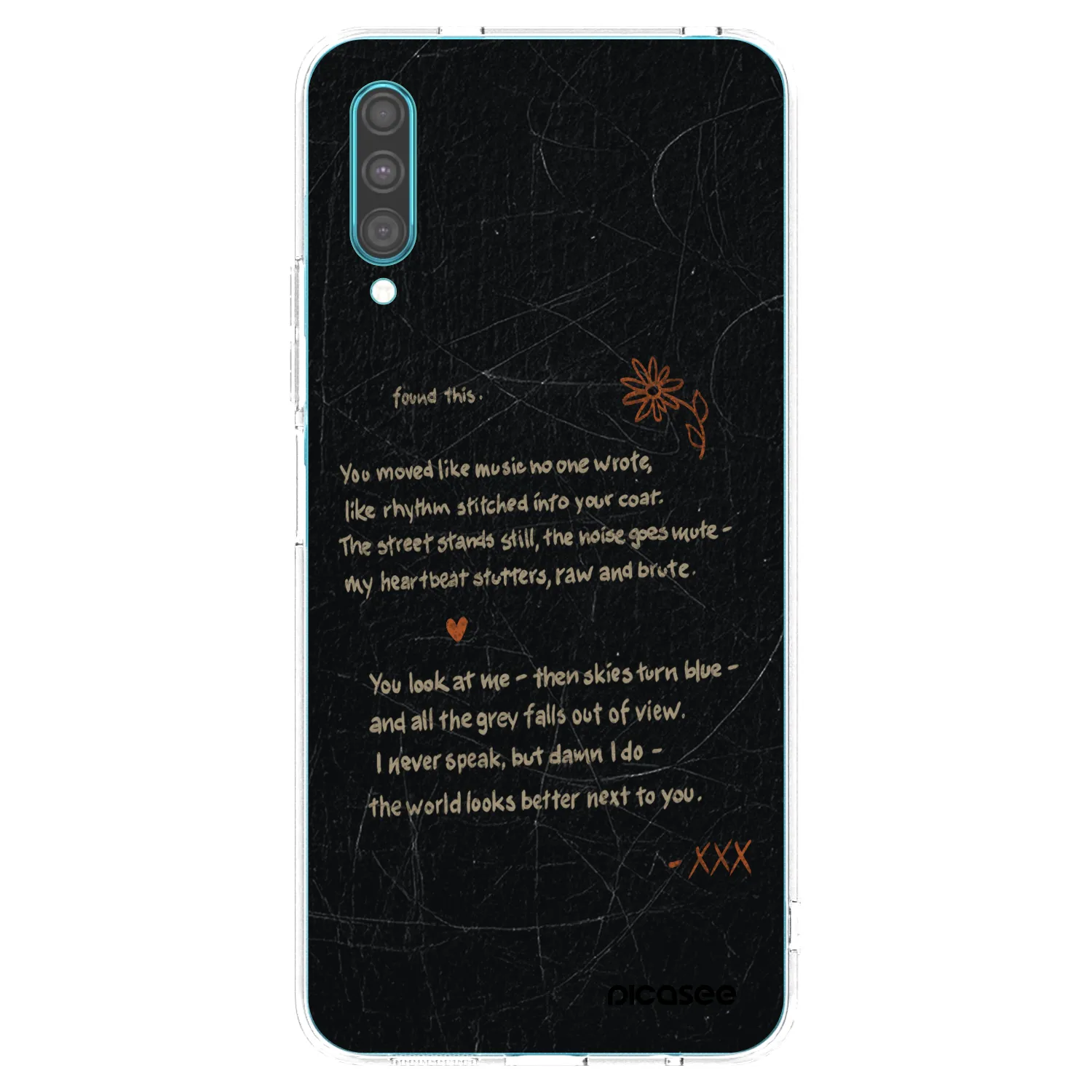 Picasee átlátszó szilikon tok az alábbi mobiltelefonokra Samsung Galaxy A30s A307F - POET