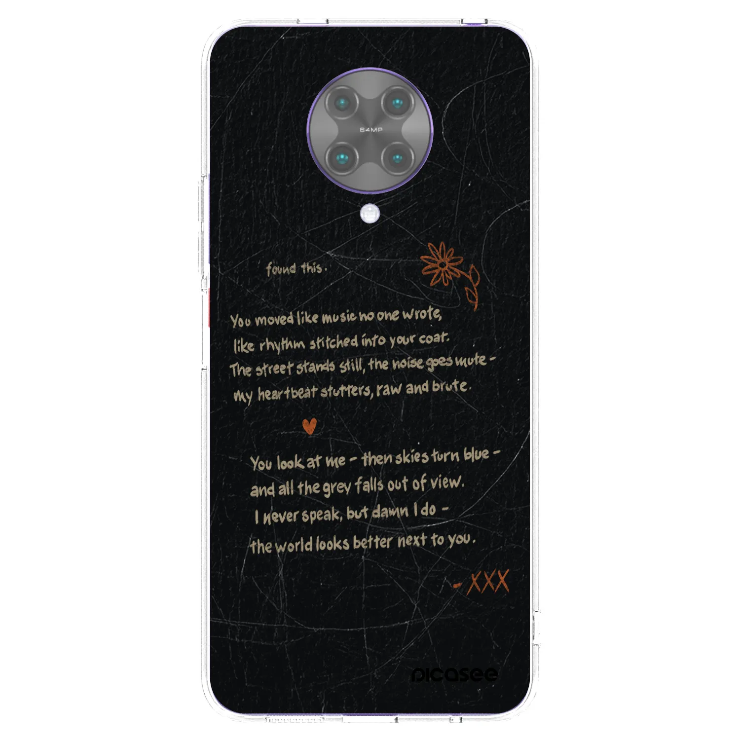 Picasee átlátszó szilikon tok az alábbi mobiltelefonokra Xiaomi Poco F2 Pro - POET