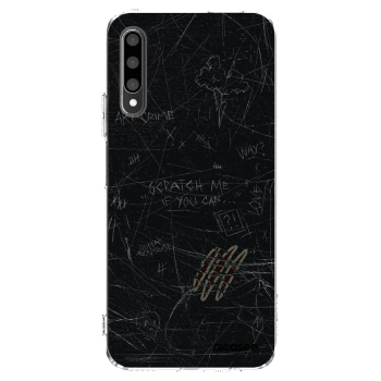 Picasee átlátszó szilikon tok az alábbi mobiltelefonokra Honor 9X Pro - SCRATCH