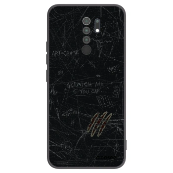 Picasee fekete szilikon tok az alábbi mobiltelefonokra Xiaomi Redmi 9 - SCRATCH