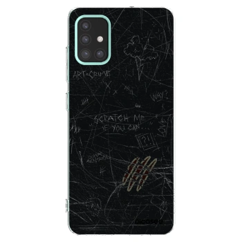 Picasee átlátszó szilikon tok az alábbi mobiltelefonokra Samsung Galaxy M31s - SCRATCH