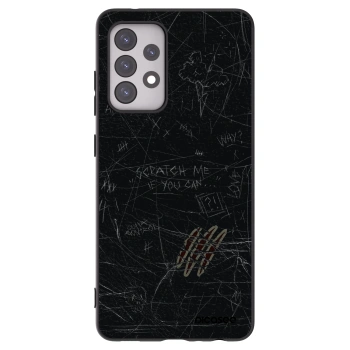 Picasee fekete szilikon tok az alábbi mobiltelefonokra Samsung Galaxy A52 5G A525F - SCRATCH