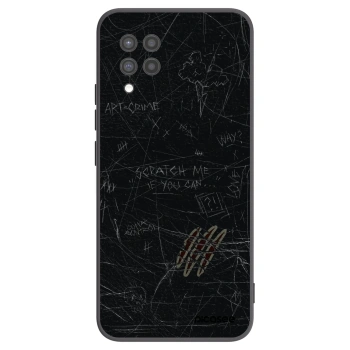 Picasee fekete szilikon tok az alábbi mobiltelefonokra Samsung Galaxy A42 A426B - SCRATCH