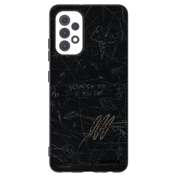 Picasee fekete szilikon tok az alábbi mobiltelefonokra Samsung Galaxy A32 5G A326B - SCRATCH