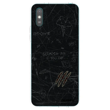 Picasee átlátszó szilikon tok az alábbi mobiltelefonokra Xiaomi Redmi 9AT - SCRATCH