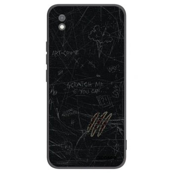 Picasee fekete szilikon tok az alábbi mobiltelefonokra Xiaomi Redmi 9AT - SCRATCH