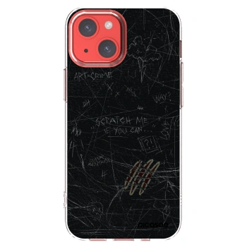 Picasee átlátszó szilikon tok az alábbi mobiltelefonokra Apple iPhone 13 mini - SCRATCH