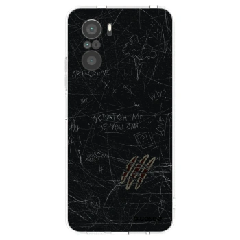 Picasee átlátszó szilikon tok az alábbi mobiltelefonokra Xiaomi Poco F3 - SCRATCH