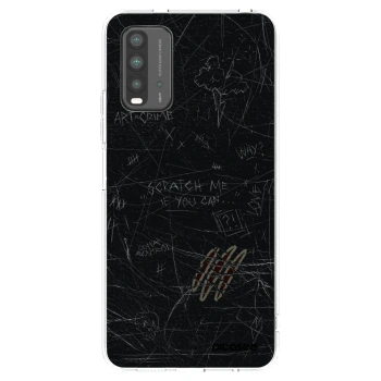 Picasee átlátszó szilikon tok az alábbi mobiltelefonokra Xiaomi Redmi 9T - SCRATCH