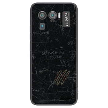 Picasee fekete szilikon tok az alábbi mobiltelefonokra Xiaomi Mi 11 Ultra - SCRATCH