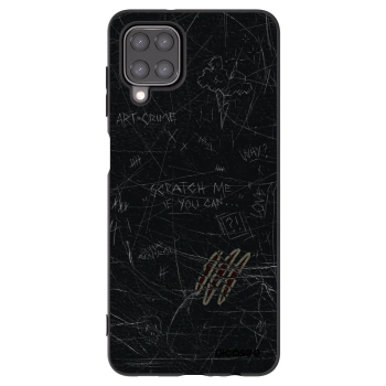Picasee fekete szilikon tok az alábbi mobiltelefonokra Samsung Galaxy M12 M127F - SCRATCH