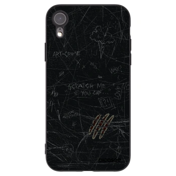 Picasee fekete szilikon tok az alábbi mobiltelefonokra Apple iPhone XR - SCRATCH