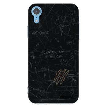 Picasee átlátszó szilikon tok az alábbi mobiltelefonokra Apple iPhone XR - SCRATCH