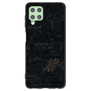 Picasee fekete szilikon tok az alábbi mobiltelefonokra Samsung Galaxy A22 A225F 4G - SCRATCH