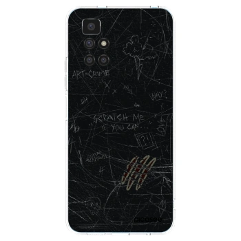 Picasee átlátszó szilikon tok az alábbi mobiltelefonokra Xiaomi Redmi 10 - SCRATCH