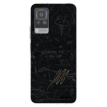 Picasee átlátszó szilikon tok az alábbi mobiltelefonokra Vivo X60 Pro 5G - SCRATCH