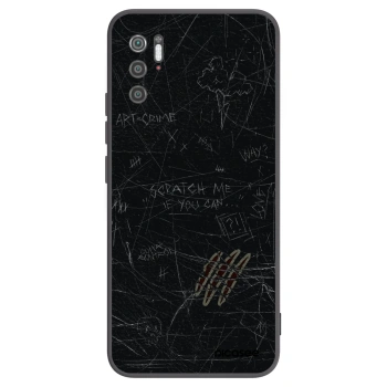 Picasee fekete szilikon tok az alábbi mobiltelefonokra Xiaomi Poco M3 Pro 5G - SCRATCH