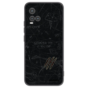 Picasee fekete szilikon tok az alábbi mobiltelefonokra Vivo Y33s - SCRATCH