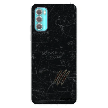 Picasee átlátszó szilikon tok az alábbi mobiltelefonokra Motorola Moto G60 - SCRATCH