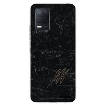 Picasee átlátszó szilikon tok az alábbi mobiltelefonokra Realme 8 5G - SCRATCH
