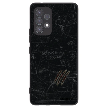 Picasee fekete szilikon tok az alábbi mobiltelefonokra Samsung Galaxy A53 5G A536 - SCRATCH