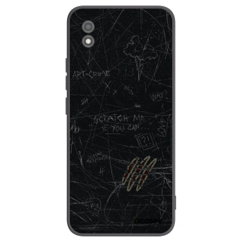 Picasee fekete szilikon tok az alábbi mobiltelefonokra Realme C11 (2021) - SCRATCH