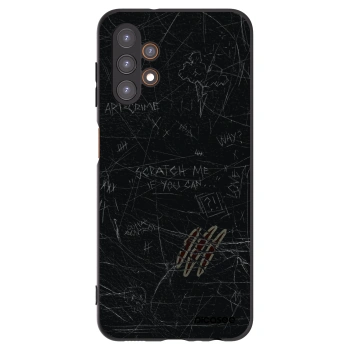 Picasee fekete szilikon tok az alábbi mobiltelefonokra Samsung Galaxy A13 4G A135 - SCRATCH
