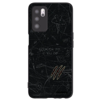 Picasee fekete szilikon tok az alábbi mobiltelefonokra OPPO A16s - SCRATCH