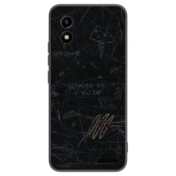 Picasee fekete szilikon tok az alábbi mobiltelefonokra Vivo Y01 - SCRATCH