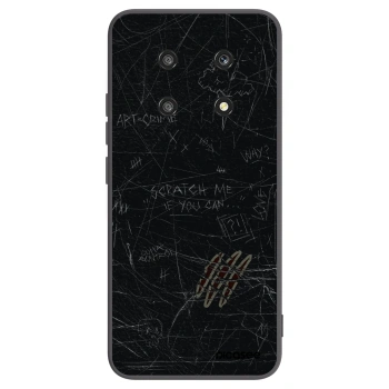 Picasee fekete szilikon tok az alábbi mobiltelefonokra Honor Magic4 Lite 5G - SCRATCH