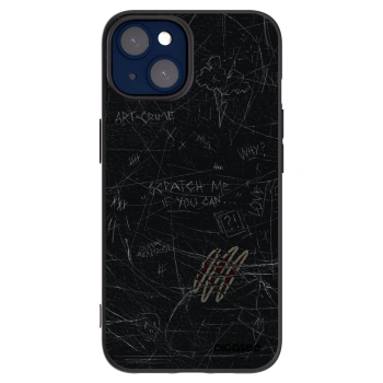 Picasee fekete szilikon tok az alábbi mobiltelefonokra Apple iPhone 14 - SCRATCH