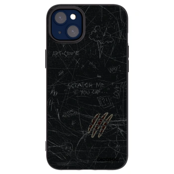 Picasee fekete szilikon tok az alábbi mobiltelefonokra Apple iPhone 14 Plus - SCRATCH