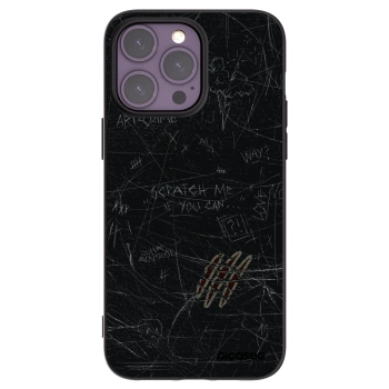 Picasee fekete szilikon tok az alábbi mobiltelefonokra Apple iPhone 14 Pro Max - SCRATCH