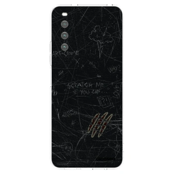 Picasee átlátszó szilikon tok az alábbi mobiltelefonokra Sony Xperia 10 IV 5G - SCRATCH