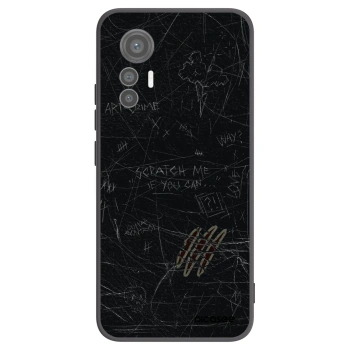 Picasee fekete szilikon tok az alábbi mobiltelefonokra Xiaomi 12 Lite - SCRATCH