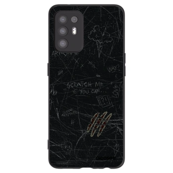Picasee fekete szilikon tok az alábbi mobiltelefonokra OPPO A94 5G - SCRATCH