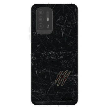 Picasee átlátszó szilikon tok az alábbi mobiltelefonokra OPPO A94 5G - SCRATCH