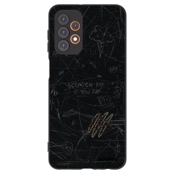 Picasee fekete szilikon tok az alábbi mobiltelefonokra Samsung Galaxy A23 A236B 5G - SCRATCH