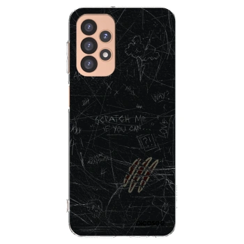 Picasee átlátszó szilikon tok az alábbi mobiltelefonokra Samsung Galaxy A23 A236B 5G - SCRATCH