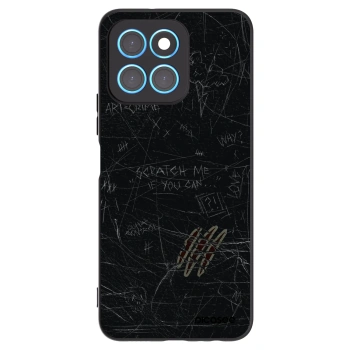 Picasee fekete szilikon tok az alábbi mobiltelefonokra Honor X6 - SCRATCH