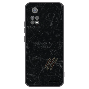 Picasee fekete szilikon tok az alábbi mobiltelefonokra Xiaomi Redmi Note 11S 5G - SCRATCH