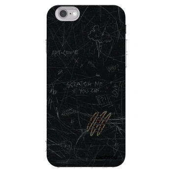 Picasee átlátszó szilikon tok az alábbi mobiltelefonokra Apple iPhone 6/6S - SCRATCH