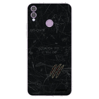 Picasee átlátszó szilikon tok az alábbi mobiltelefonokra Honor 8X - SCRATCH