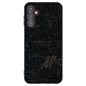 Picasee fekete szilikon tok az alábbi mobiltelefonokra Samsung Galaxy A14 5G A146P - SCRATCH