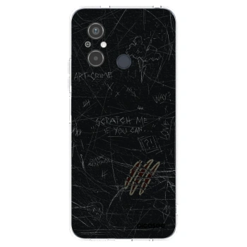 Picasee átlátszó szilikon tok az alábbi mobiltelefonokra Xiaomi Redmi 12C - SCRATCH