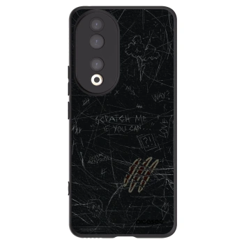 Picasee fekete szilikon tok az alábbi mobiltelefonokra Honor 90 5G - SCRATCH
