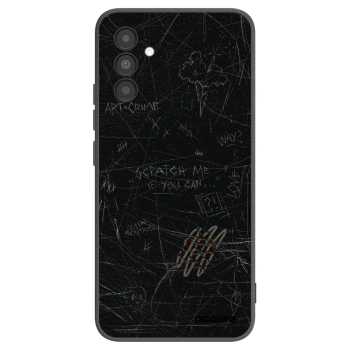 Picasee fekete szilikon tok az alábbi mobiltelefonokra Samsung Galaxy A04s A047F - SCRATCH