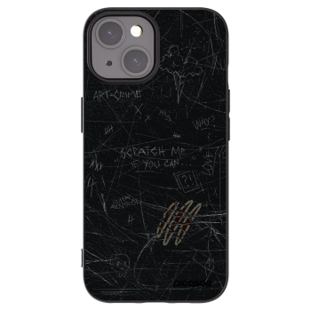 Picasee fekete szilikon tok az alábbi mobiltelefonokra Apple iPhone 15 - SCRATCH
