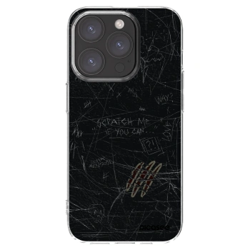Picasee átlátszó szilikon tok az alábbi mobiltelefonokra Apple iPhone 15 Pro - SCRATCH